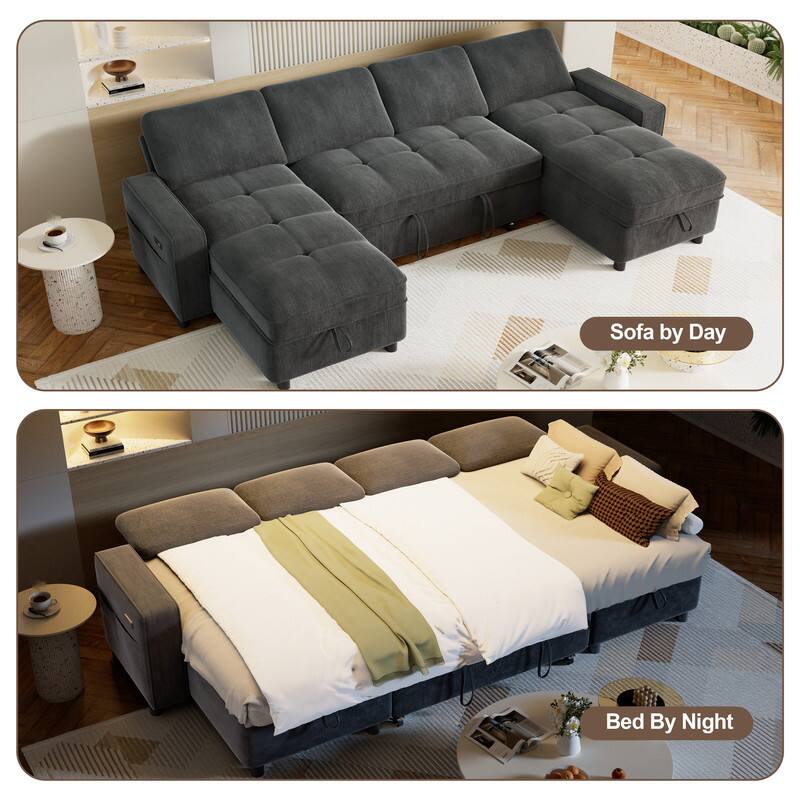 Sofa by Day  
Bed By Night