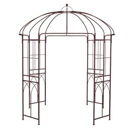 Gymax - Birdcage Shape Garden Arbor Pergola Climbing Plants Stand Rack for Wedding Party - Bronze