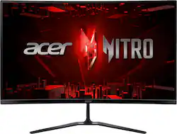 Acer - Acer- Nitro ED270R 27" VA ,LED Curved FHD 180Hz 1ms AMD FreeSync Premium (1x Display Port 1.2, 2 x HDMI 2.0) - Black - Front_Zoom
