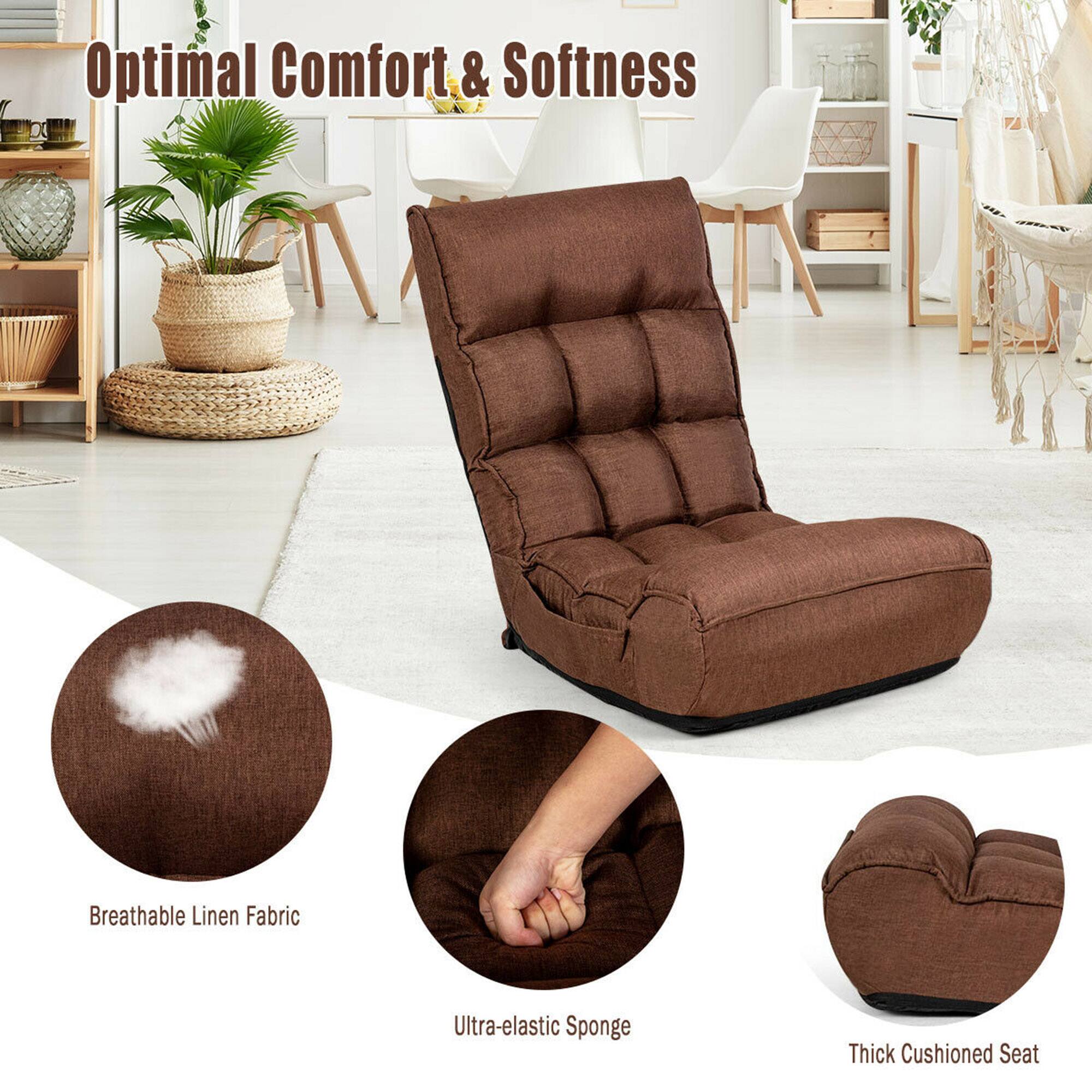 Optimal Comfort & Softness

- Breathable Linen Fabric
- Ultra-elastic Sponge
- Thick Cushioned Seat
