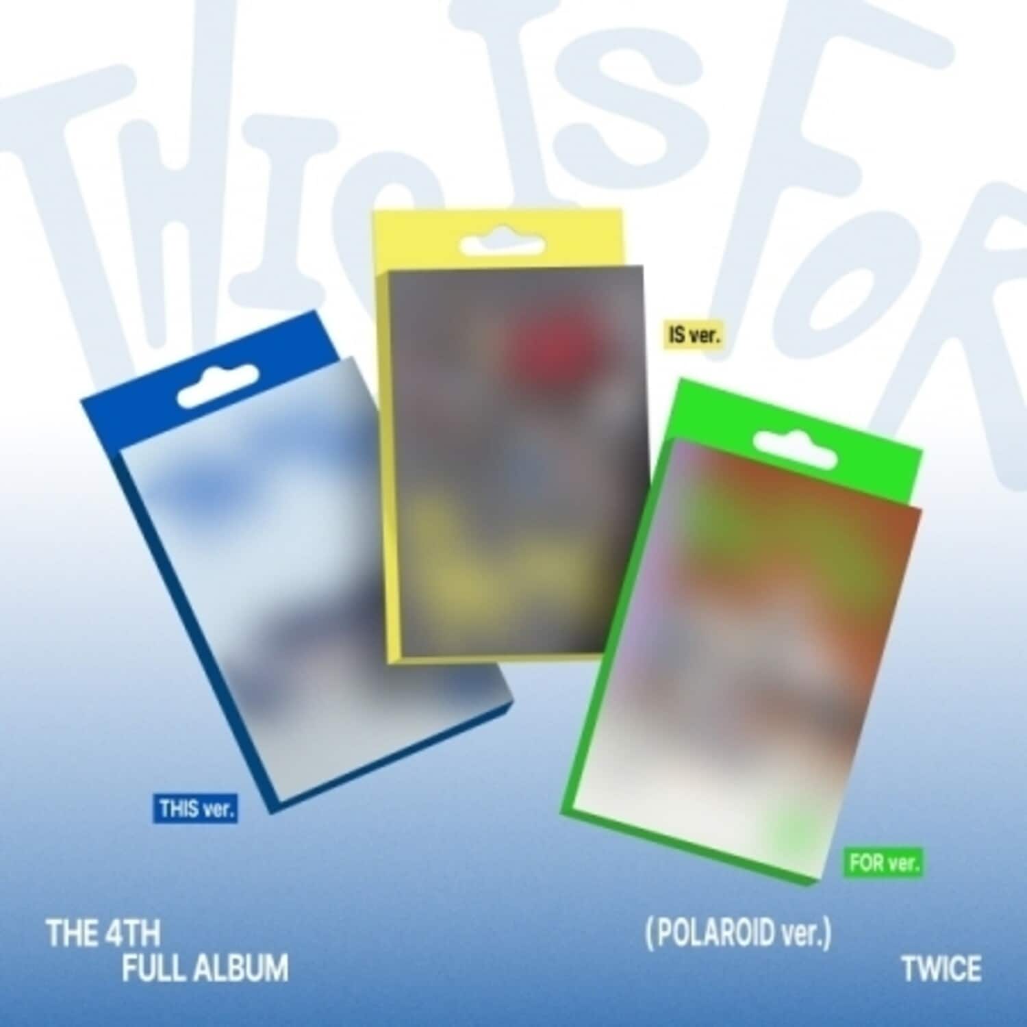 Twice - This Is For - Polaroid QR Card - Random Cover - incl. Polaraoid Photo Set, Photocard, 3 - DISCLESS DIGITAL [Digital Download]