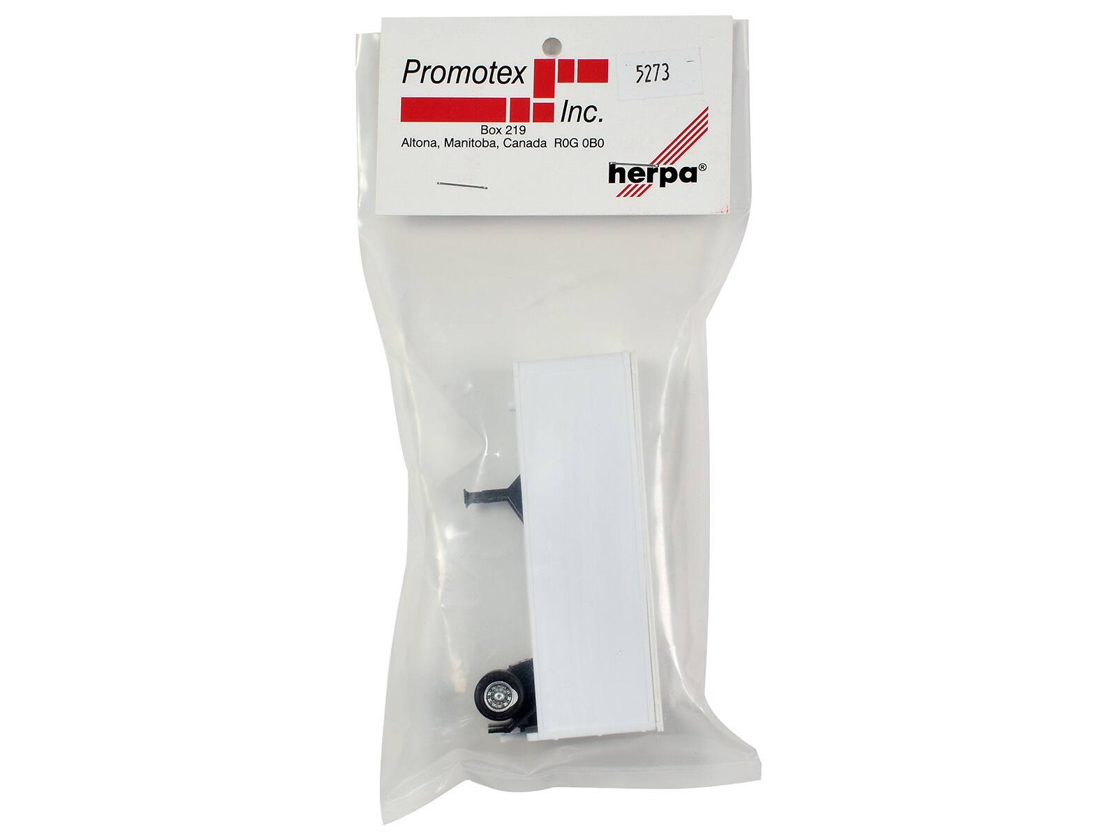 Promotex Inc.  
Box 219  
Altona, Manitoba, Canada R0G 0B0  
5273  
herpa®