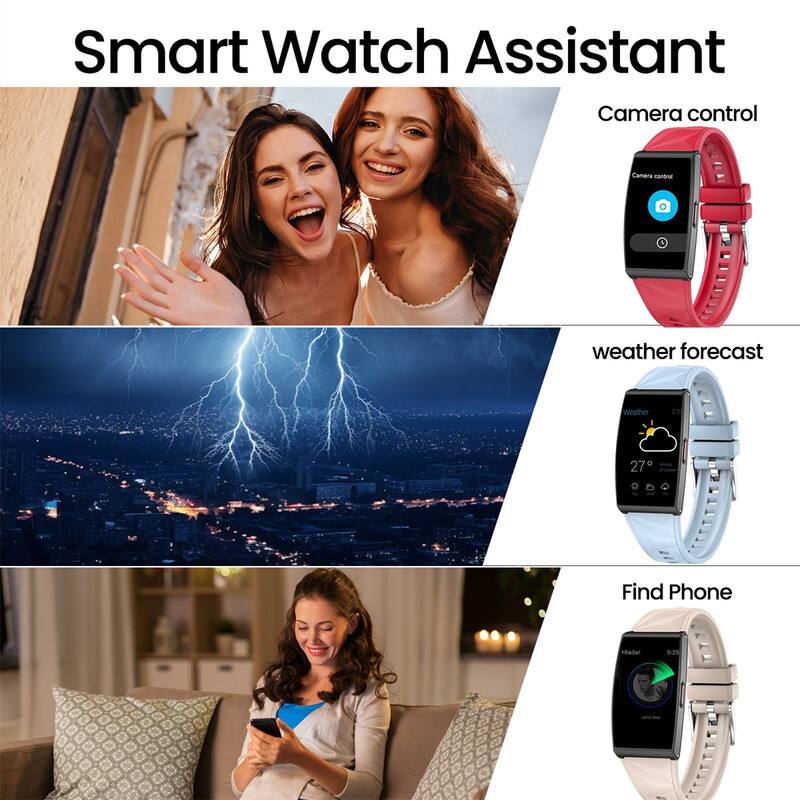 Smart Watch Assistant  
Camera control  
weather forecast  
Find Phone