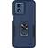 Front. SaharaCase - ArmorPro Kickstand Case for Motorola Moto G Play (2024) - Navy Blue.
