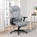 Alt View 14. Office Star Products - Exec Bonded Lthr Office Chair - Charcoal.