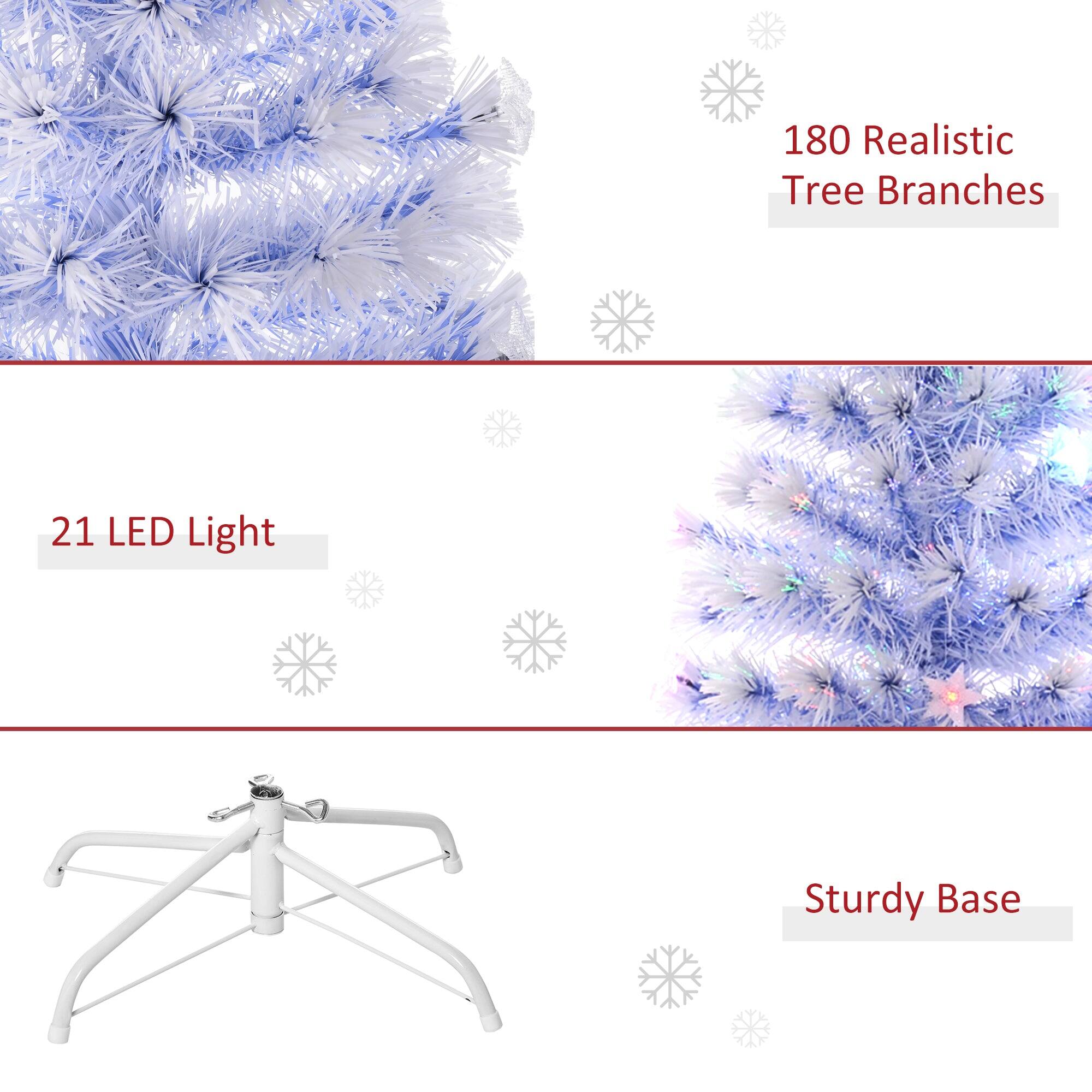 180 Realistic Tree Branches

21 LED Light

Sturdy Base