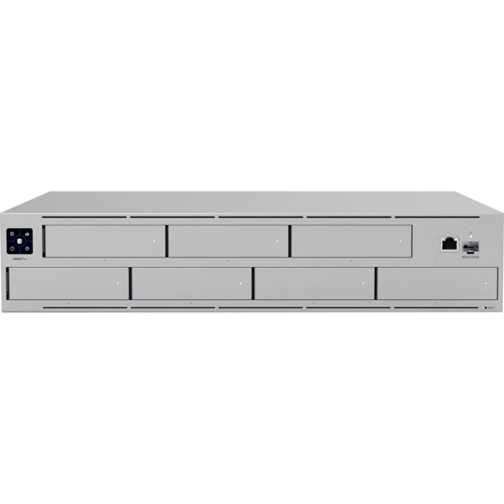 Alt View 2. Ubiquiti - UNAS Pro UNAS-PRO - Silver.