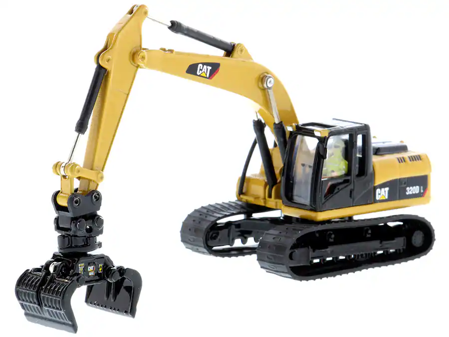 Boom Box Model CAT Caterpillar 320D L Hydraulic Excavator w/Multiple Work Tools and ...