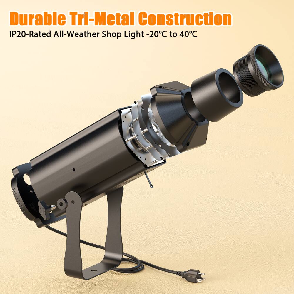 Durable Tri-Metal Construction  
IP20-Rated All-Weather Shop Light -20°C to 40°C