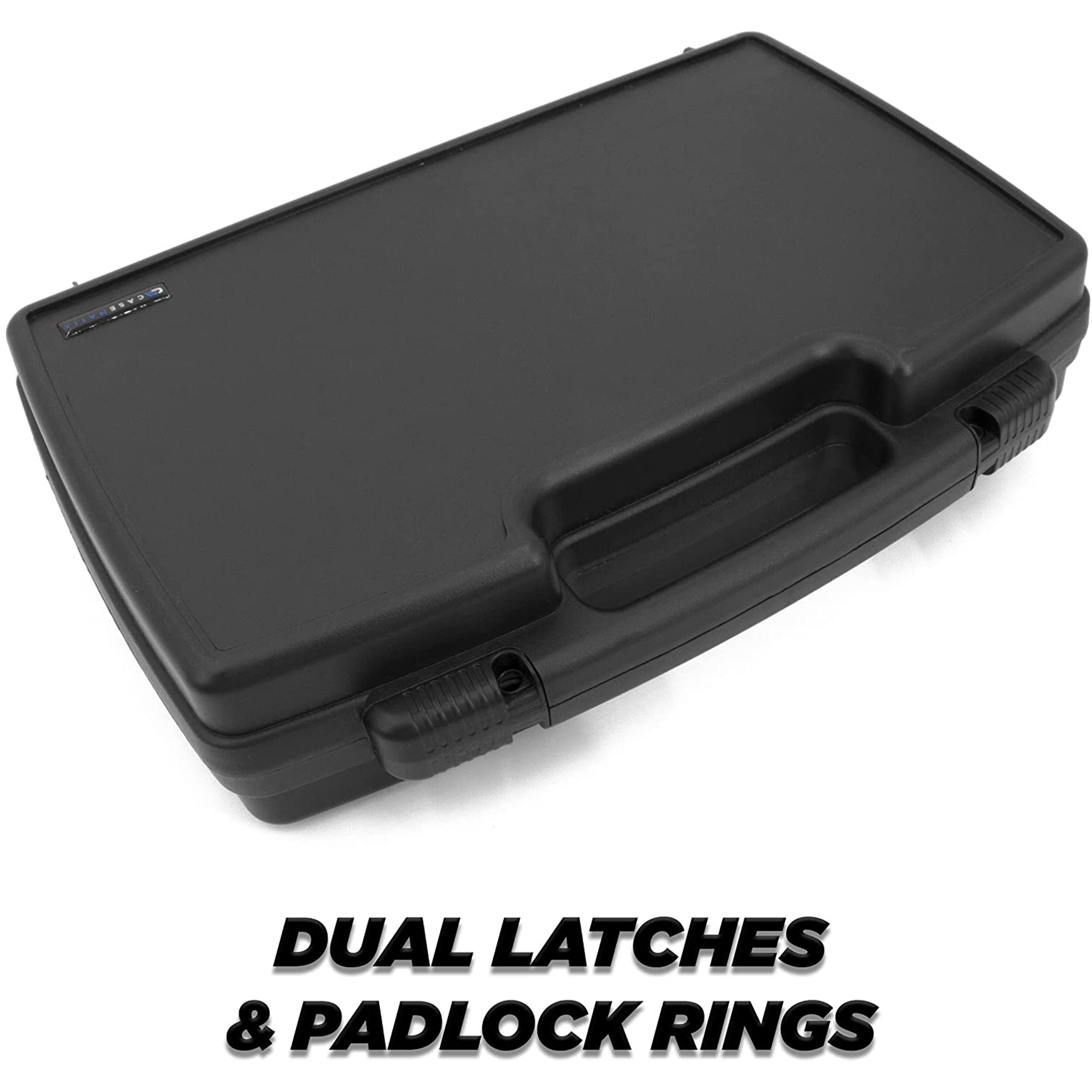 DUAL LATCHES & PADLOCK RINGS