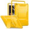 Front. DTTO - iPad 10.2 inch Case for 7th/8th/9th Gen (2019-2021) with Screen Protector, Shockproof Cover and Kickstand - Yellow.