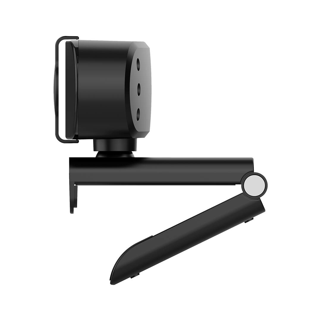 Left. LIVEY - RealSight WC300-Plus Professional webcam with Full HD 1080p, Fixed Focus, 30fps, In-built Mic, Privacy Shutter.
