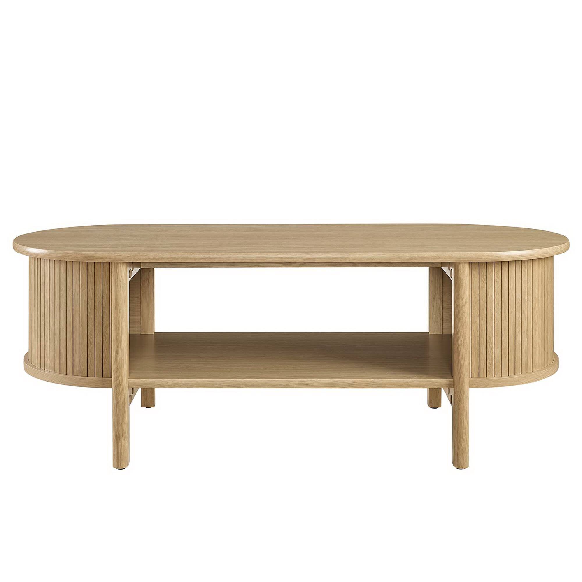 Alt View 4. Modway - Cadence Coffee Table by Modway - Oak.