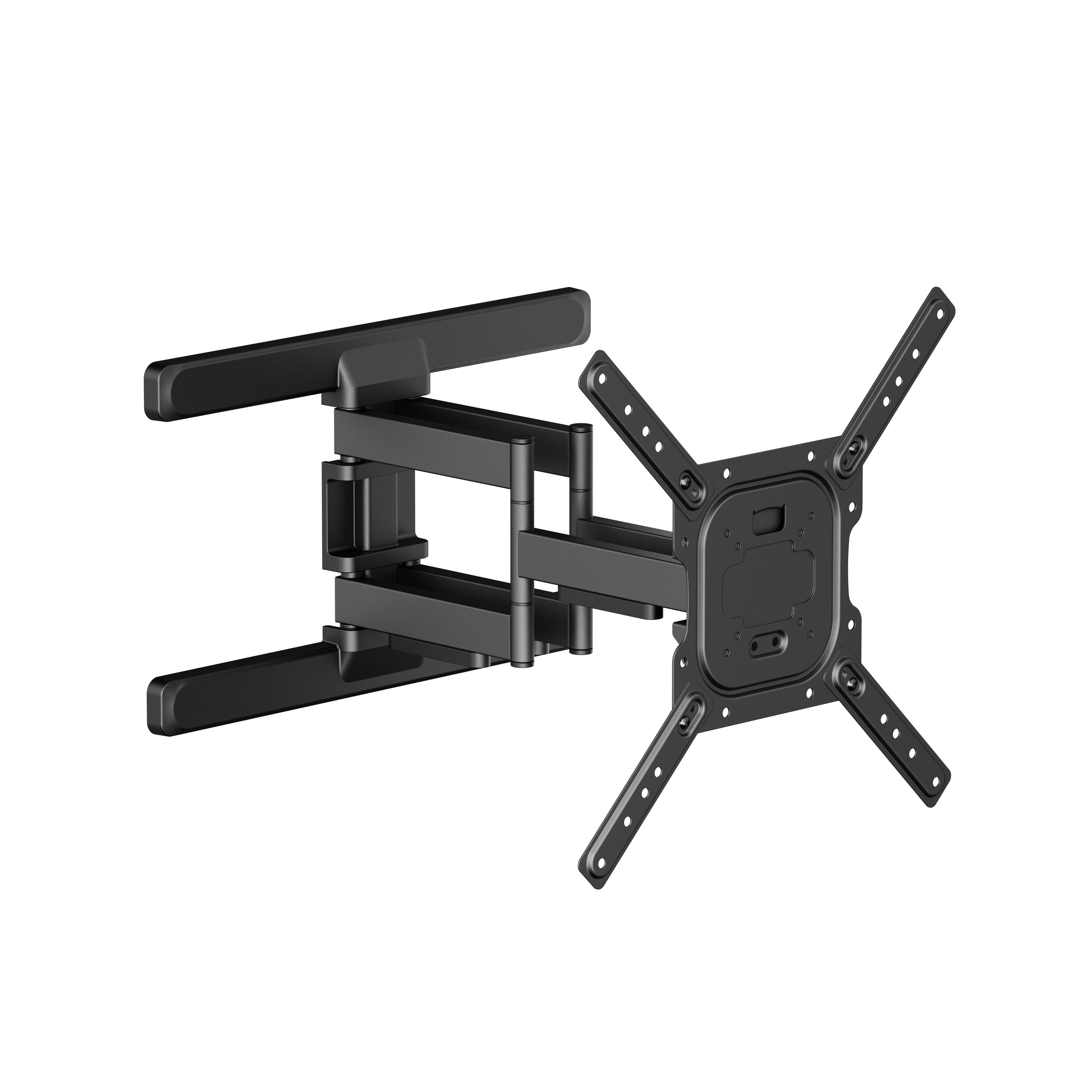Angle. Compaq - Compaq Full Motion TV Wall mount for 37-75" TV's - Black.