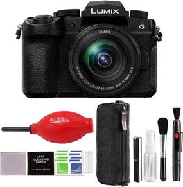 Lumix G95 Hybrid Mirrorless Camera w/ 12-60mm Lens & Advance Accessories Bundle | Panasonic Lumix DC-G95DMK