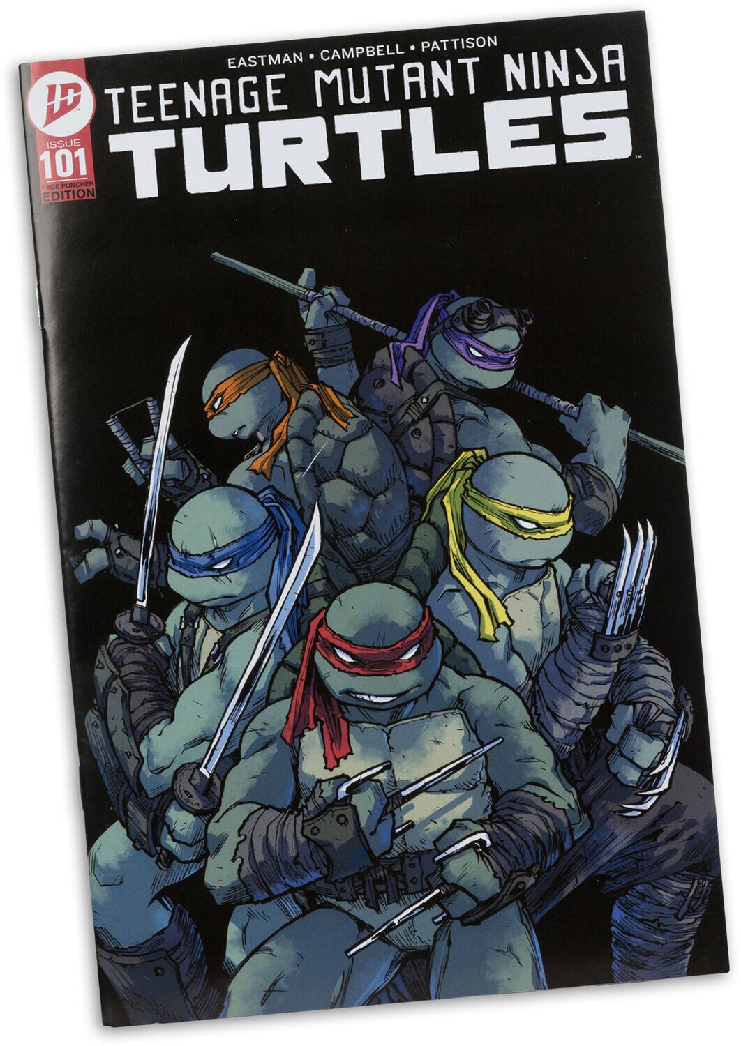 CAMPBELL PATTISON EASTMAN NINSA LD TEENAGE MUTANT NINJA TURTLES 101 PAGE PUNCHER EDITION