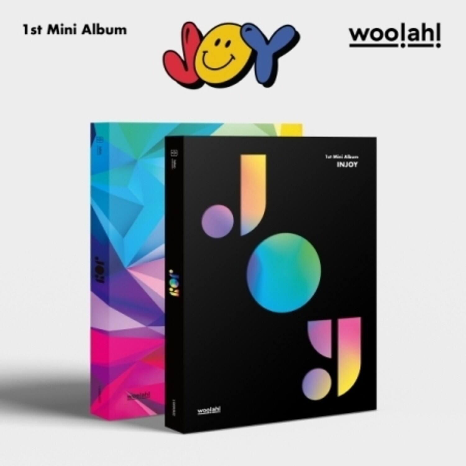 Woo!ah! - Joy - Random Cover - incl. 84pg Photobook, Holder, 4-Cut Film Photo, Poster, Postcard, 2 - COMPACT DISCS [CD]