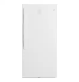 GE - 14.3 Cu. Ft. Smart ENERGY STAR Garage Ready Convertible Upright Freezer - White