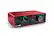 Angle. Focusrite - Scarlett Solo 3rd Generation Audio Interface - Black/Red.