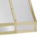 Left. Zephyr - Banding Kit for Zephyr Forte Duct Cover DC13612AS - Polished Gold.