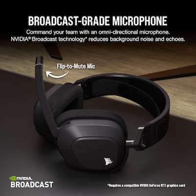 CORSAIR HS80 MAX Wireless Gaming Headset for PC, PS5, PS4 Steel CORSAIR HS80 MAX Wireless Gaming Headset for PC, PS5, PS4 Steel