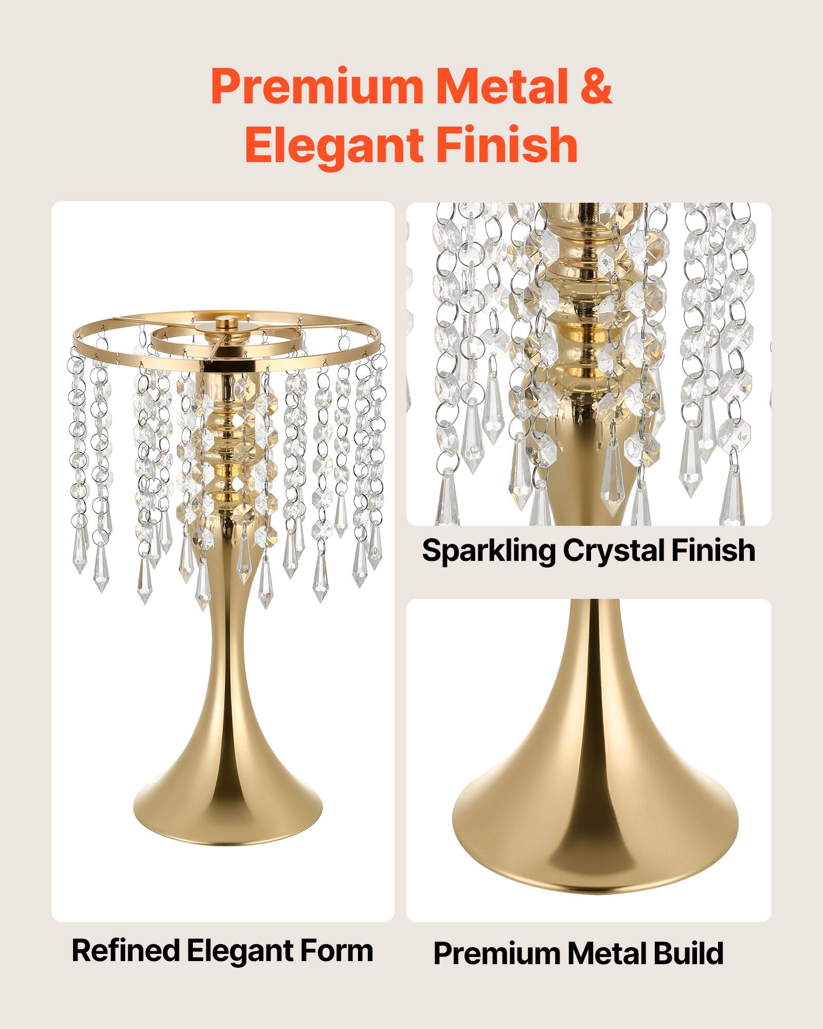 Premium Metal & Elegant Finish  
Sparkling Crystal Finish  
Refined Elegant Form  
Premium Metal Build