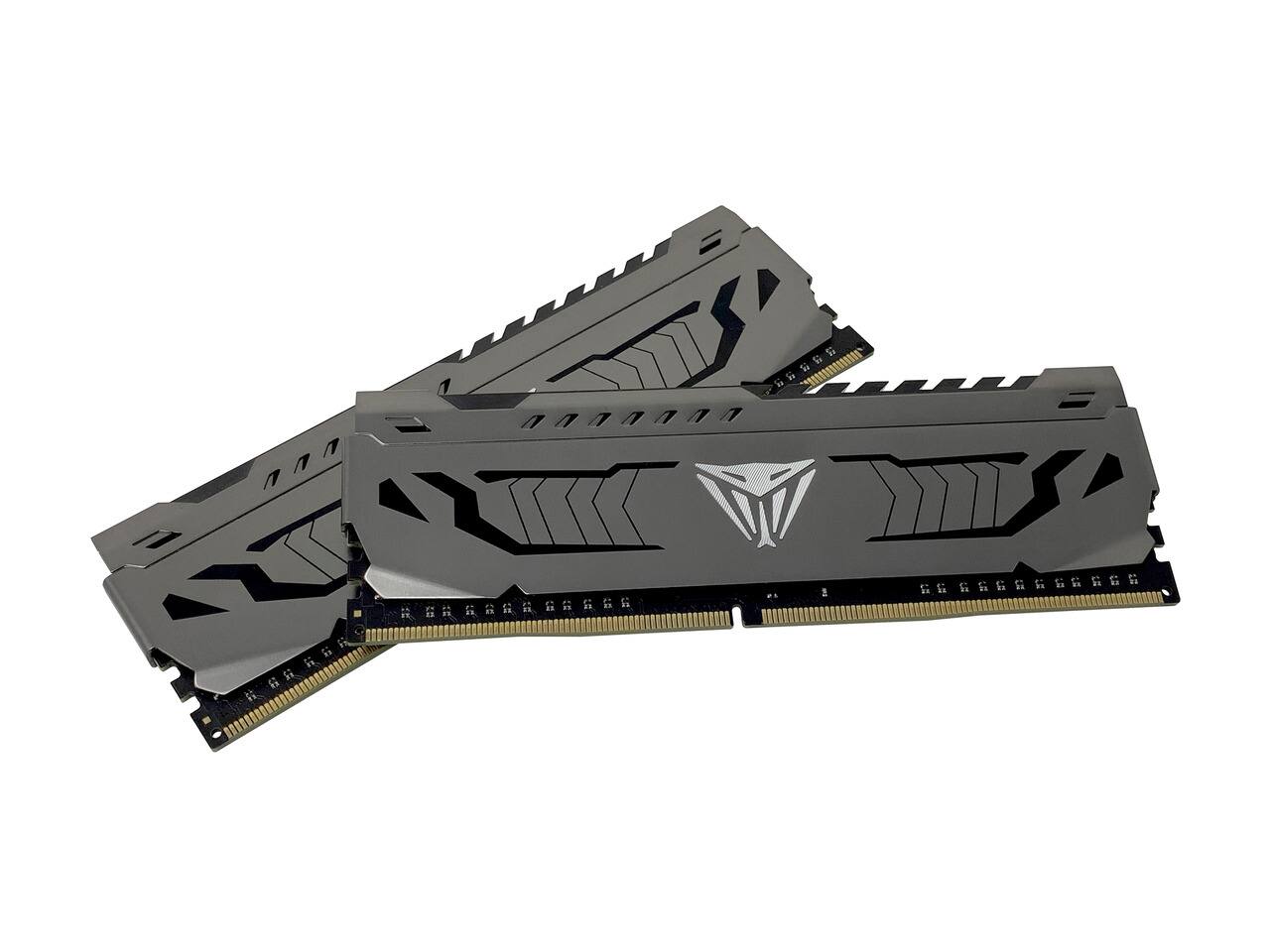 Alt View 1. Patriot - Patriot Viper Steel 32GB 288-Pin PC RAM DDR4 3200 (PC4 25600) Desktop Memory Model PVS432G320C6 - Gunmetal Grey.
