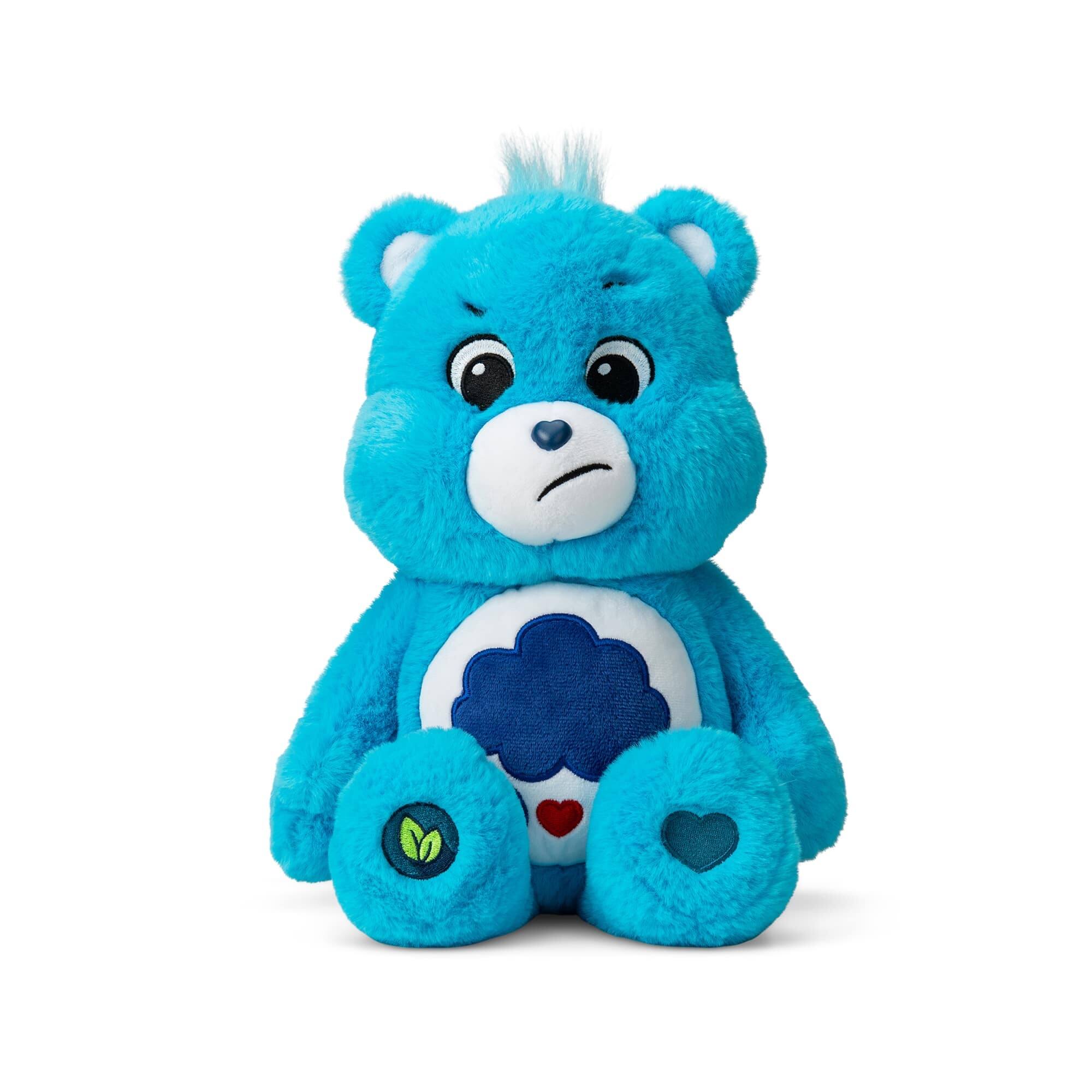 Alt View 1. Care Bears - Care Bears Grumpy Bear Medium Plush - 14 Inch Classic Stuffed Animal - Blue.