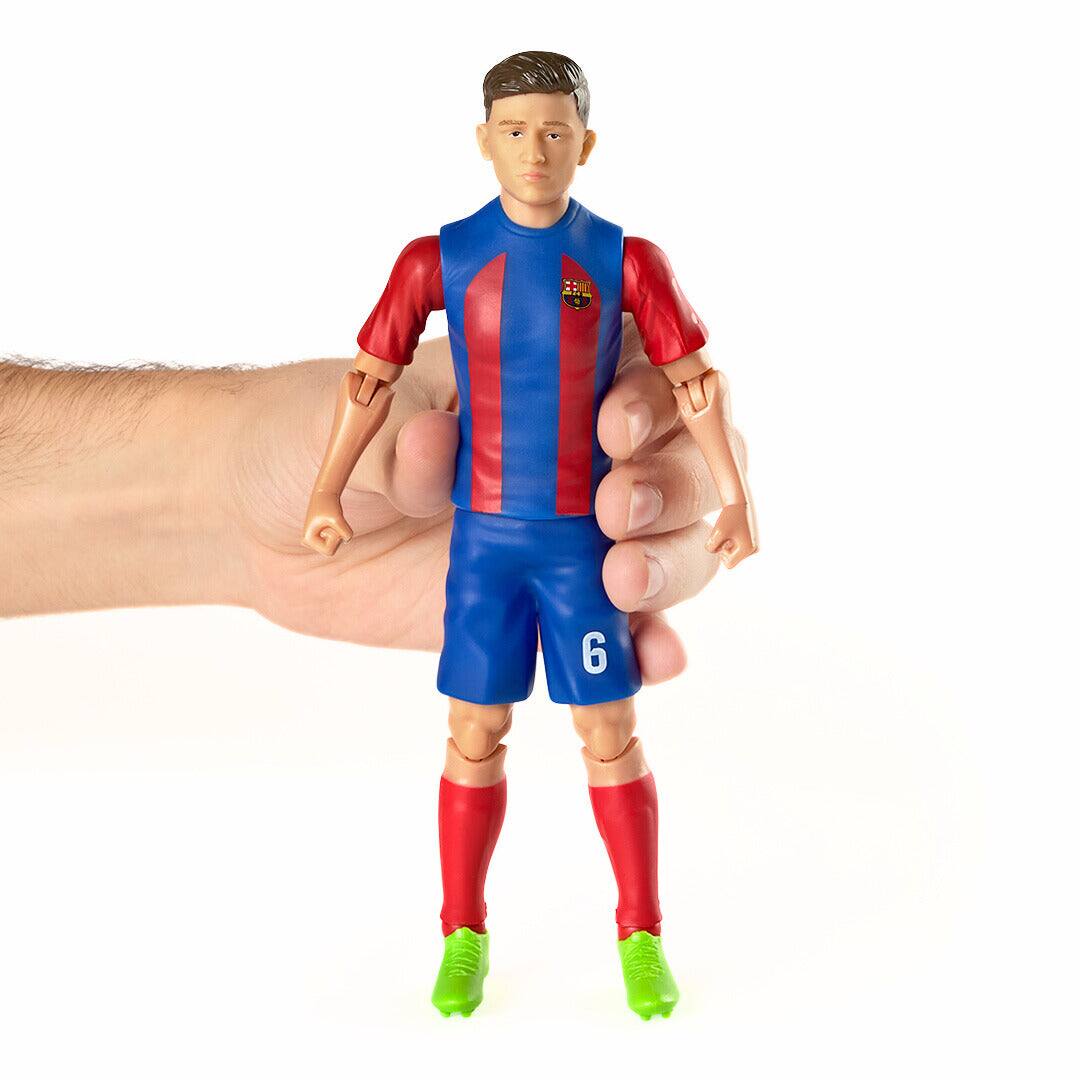 Alt View 2. Banbo Toys - Banbo Toys SOCKERS FC Barcelona Gavi 8" Collectible Soccer Action Figure.