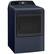 Alt View 16. GE Profile - 7.3 Cu. Ft. Smart Electric Dryer with Steam and Tangle Control - Sapphire Blue.