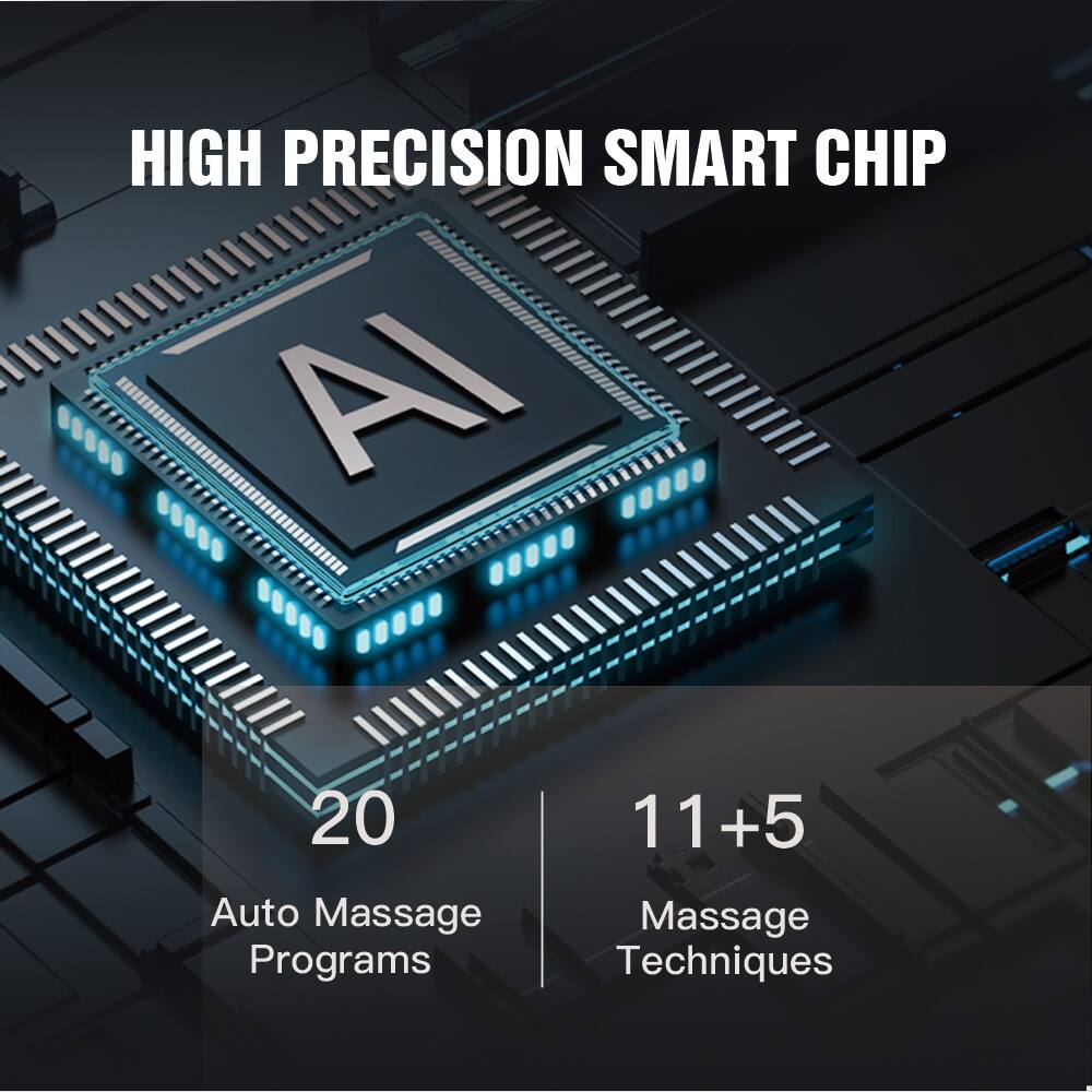 HIGH PRECISION SMART CHIP

AI

20 Auto Massage Programs

11+5 Massage Techniques