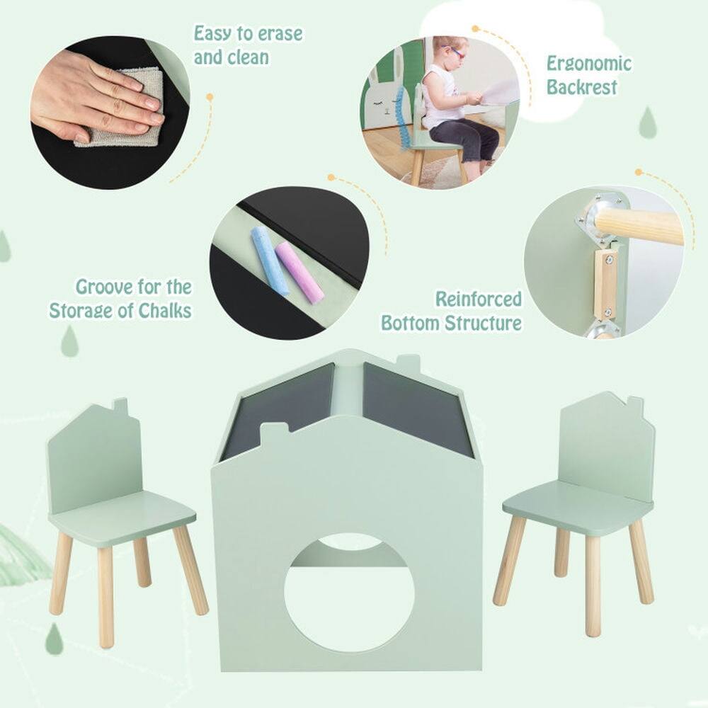 Easy to erase and clean  
Ergonomic Backrest  
Groove for the Storage of Chalks  
Reinforced Bottom Structure