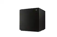 Front. Definitive Technology - Descend 12" Sub 3XR Architecture 1500W Peak Class H Amplifier (2) 12" Bass Radiators - Black.