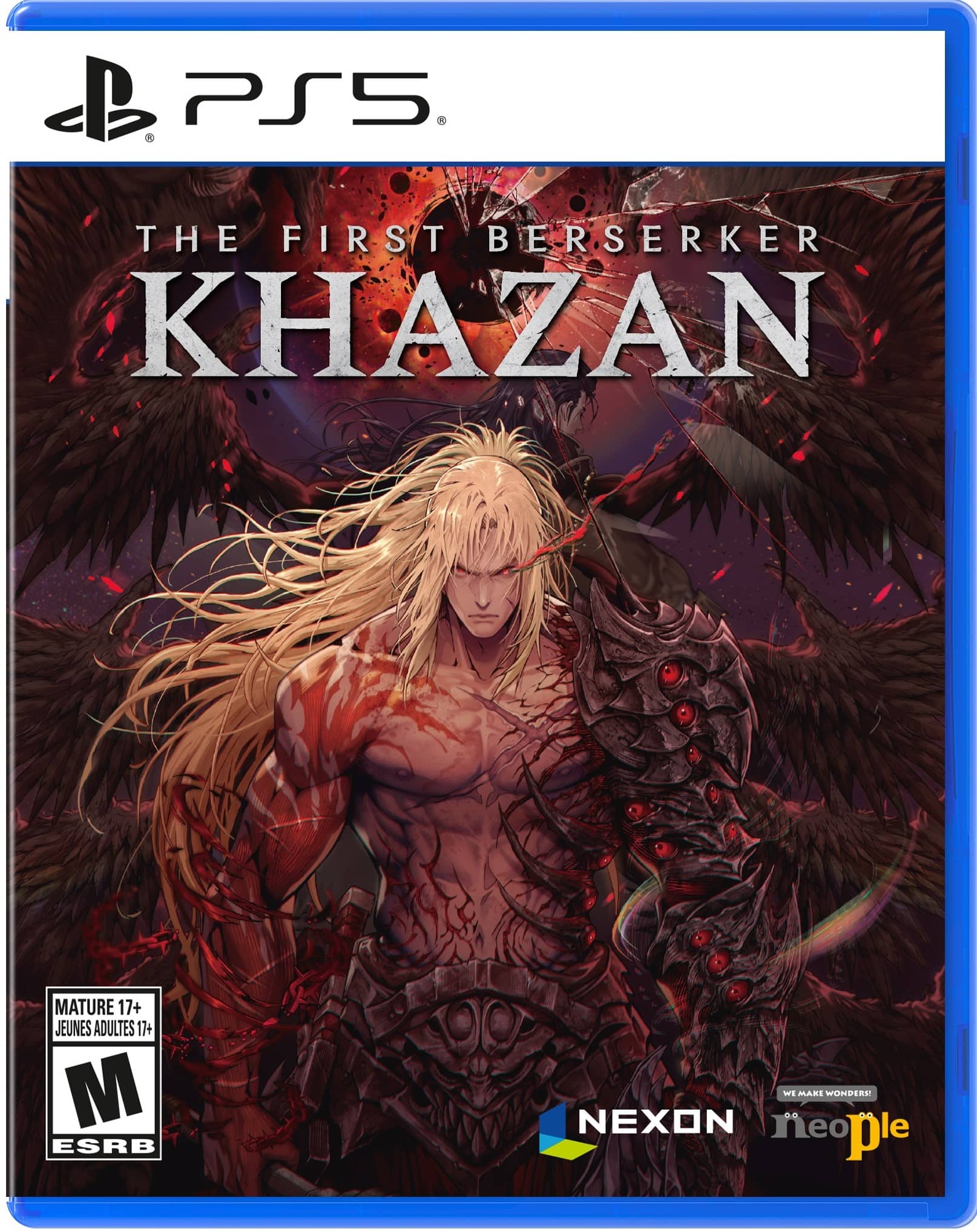 PS5 - The First Berserker Khazan Mature 17+ JEUNES ADULTES 17+ M ESRB MATURE IFESGNOM NEXON neo ple