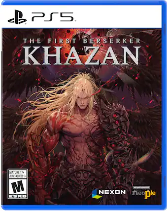 PS5 - The First Berserker Khazan Mature 17+ JEUNES ADULTES 17+ M ESRB MATURE IFESGNOM NEXON neo ple - M (Mature 17+)