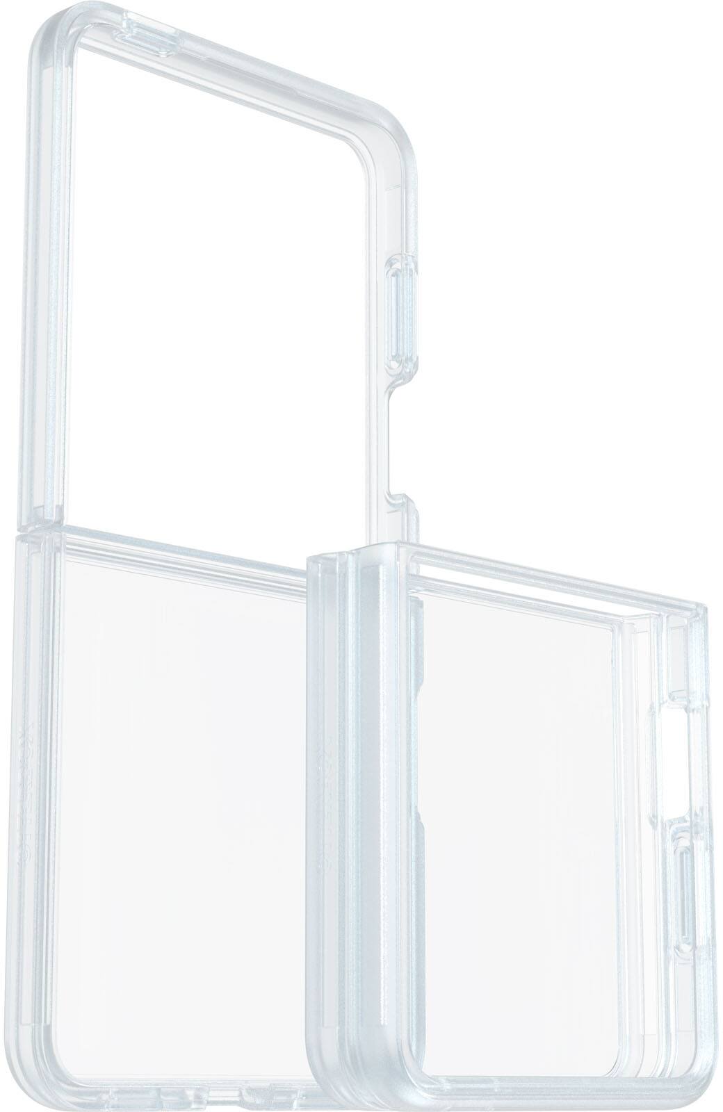 Back. OtterBox - Thin Flex Series for Samsung Galaxy Z Flip7 - Clear.