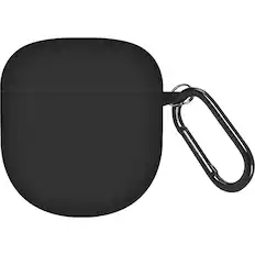 Front. SaharaCase - Venture Series Silicone Case for Bose QuietComfort Ultra Earbuds - Black.