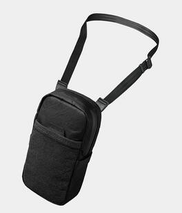 ALPAKA - Modular Shoulder Pocket Max Phone Sling Bag, Crossbody Pouch with Card Sleeve, YKK AquaGuard Zipper - Black Ultradyne 100D