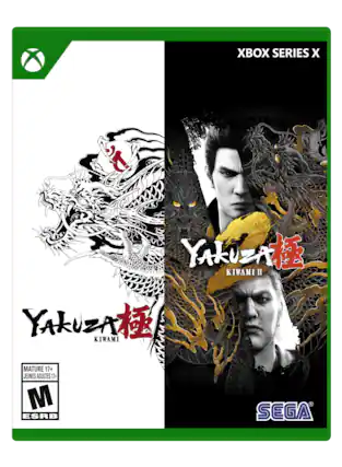 XBOX SERIES X
YAKUZA 极
KIWAMI II
MATURE 17+
JEUNES ADULTES 17+
M
ESRB
SEGA - M (Mature 17+)