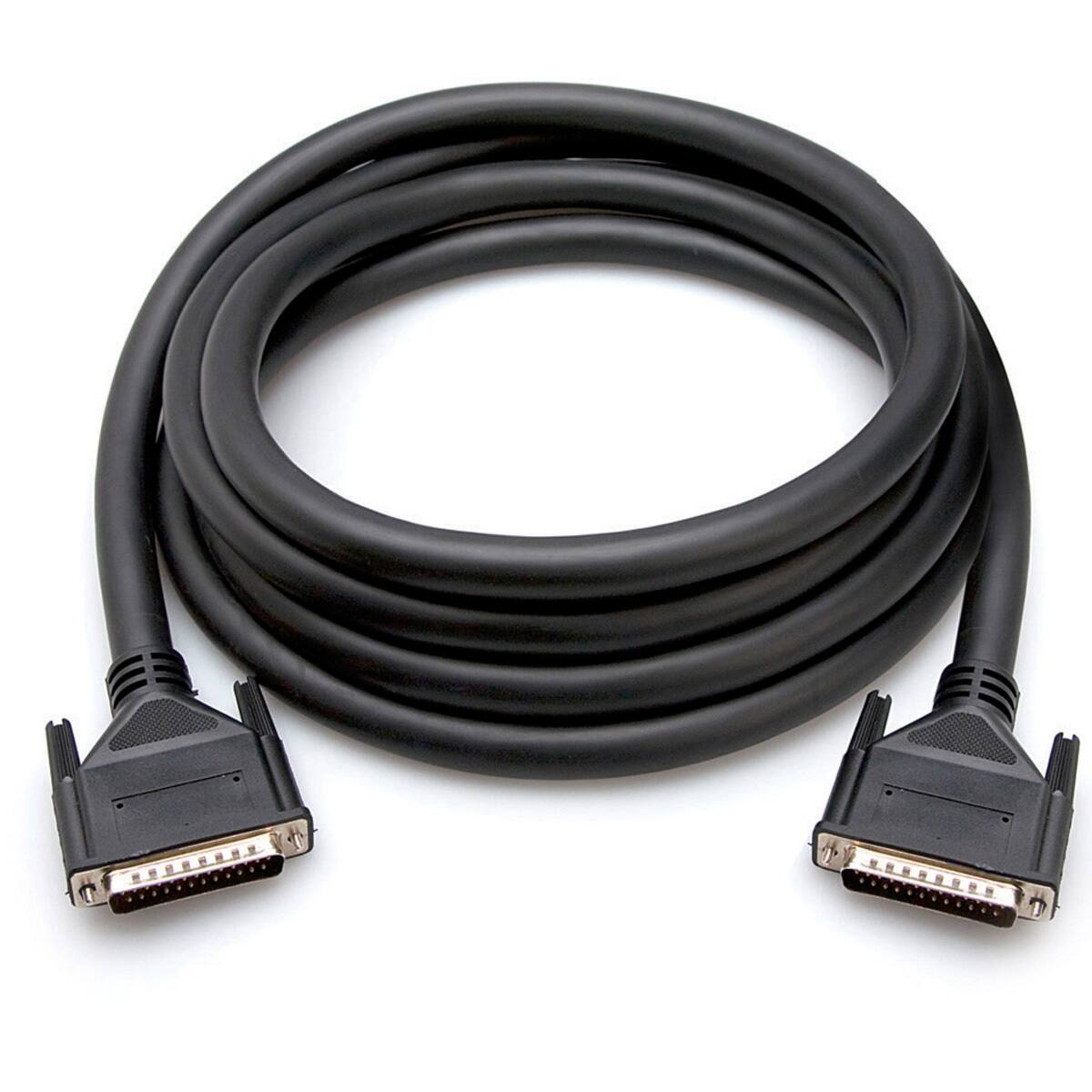 Front. Hosa Technology - Hosa Technology 3' Male DB-25 to Male DB-25 Balanced Snake Cable.