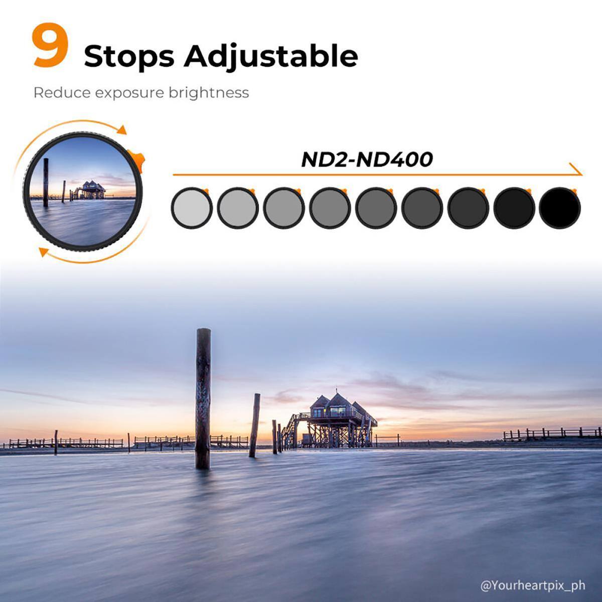 K&F Concept KF Concept KF Concept Nano X Pro Variable ND Filter