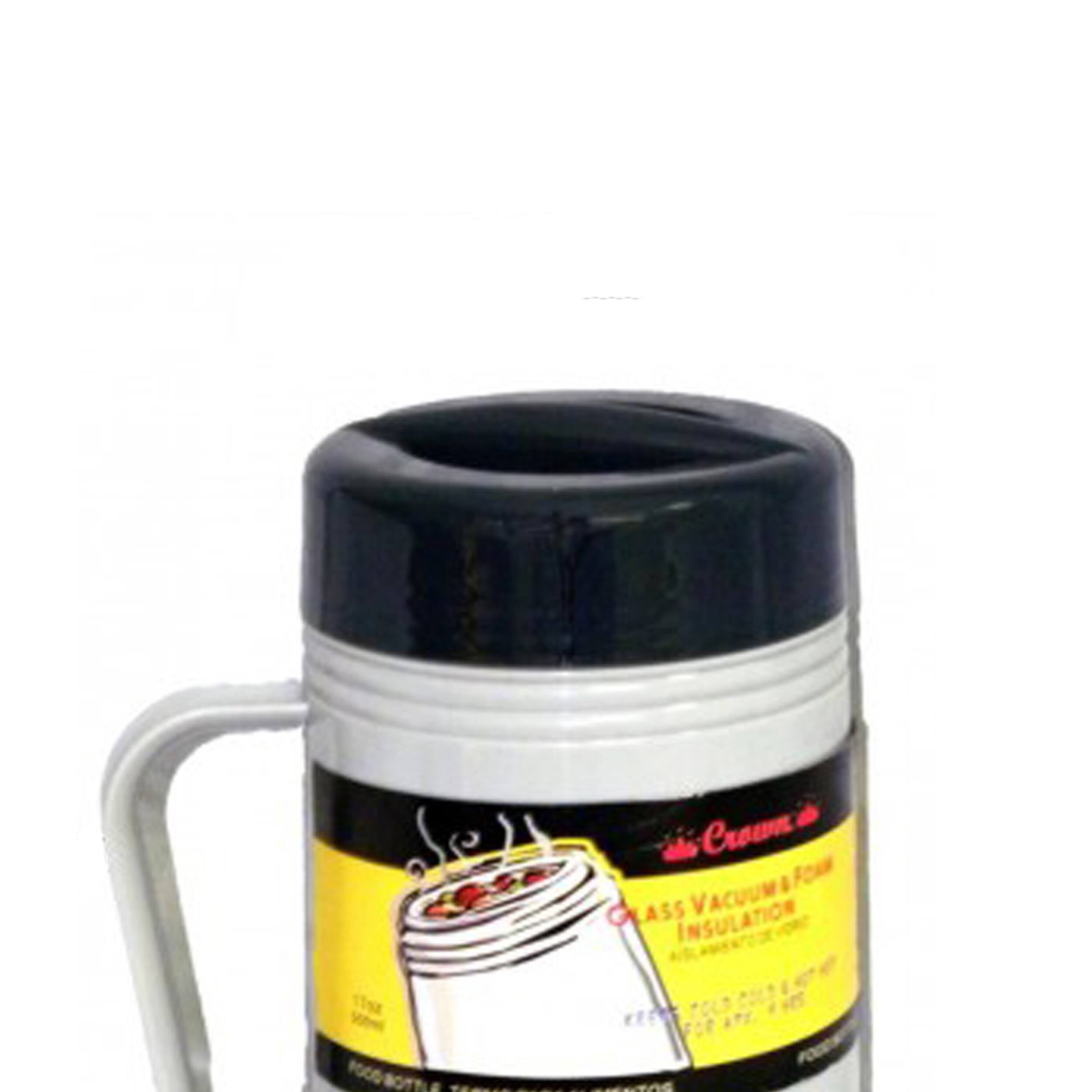 Crown Glass Vacuum Insulation Food Bottle