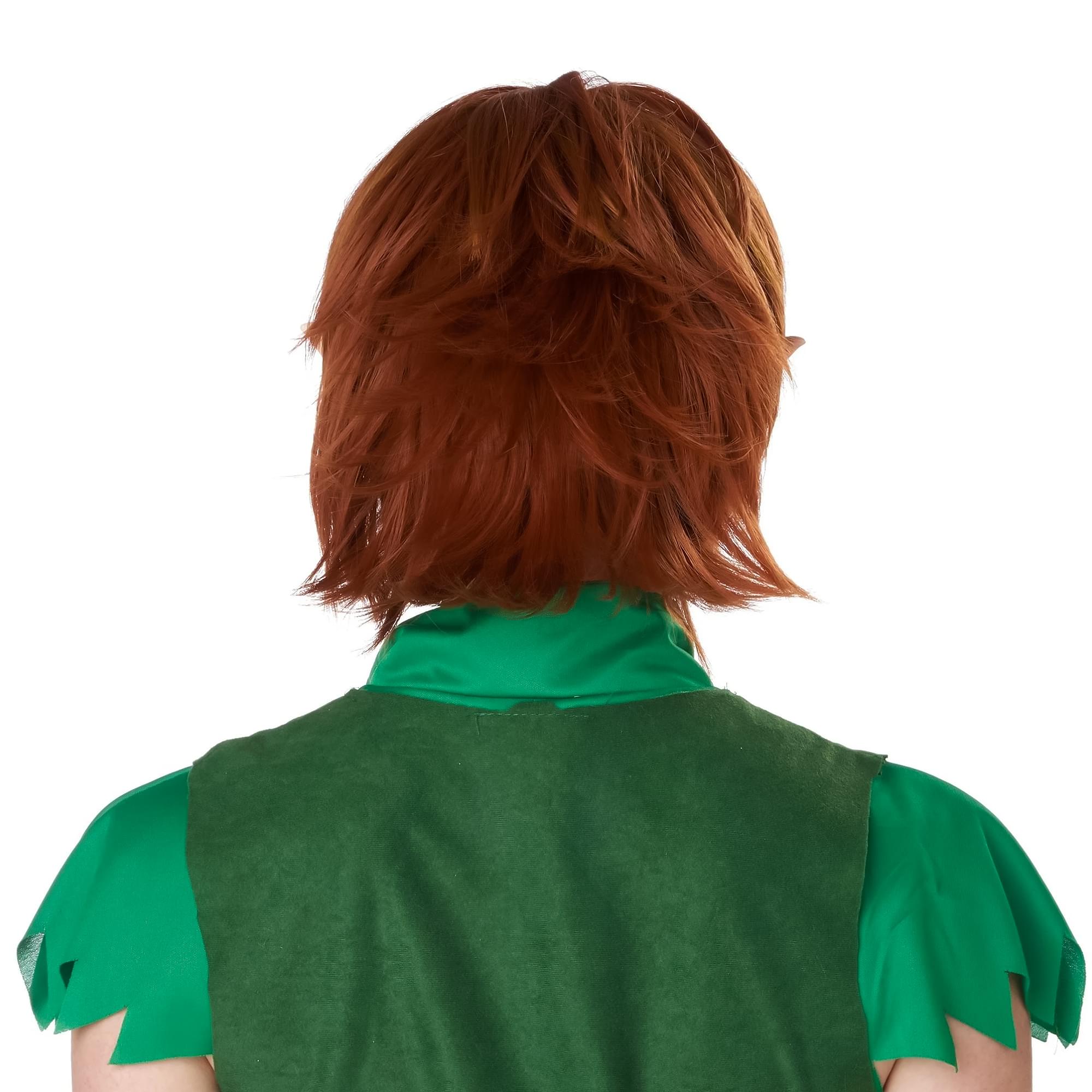 Alt View 10. California Costumes - Peter Pan Shag Wig - Red.