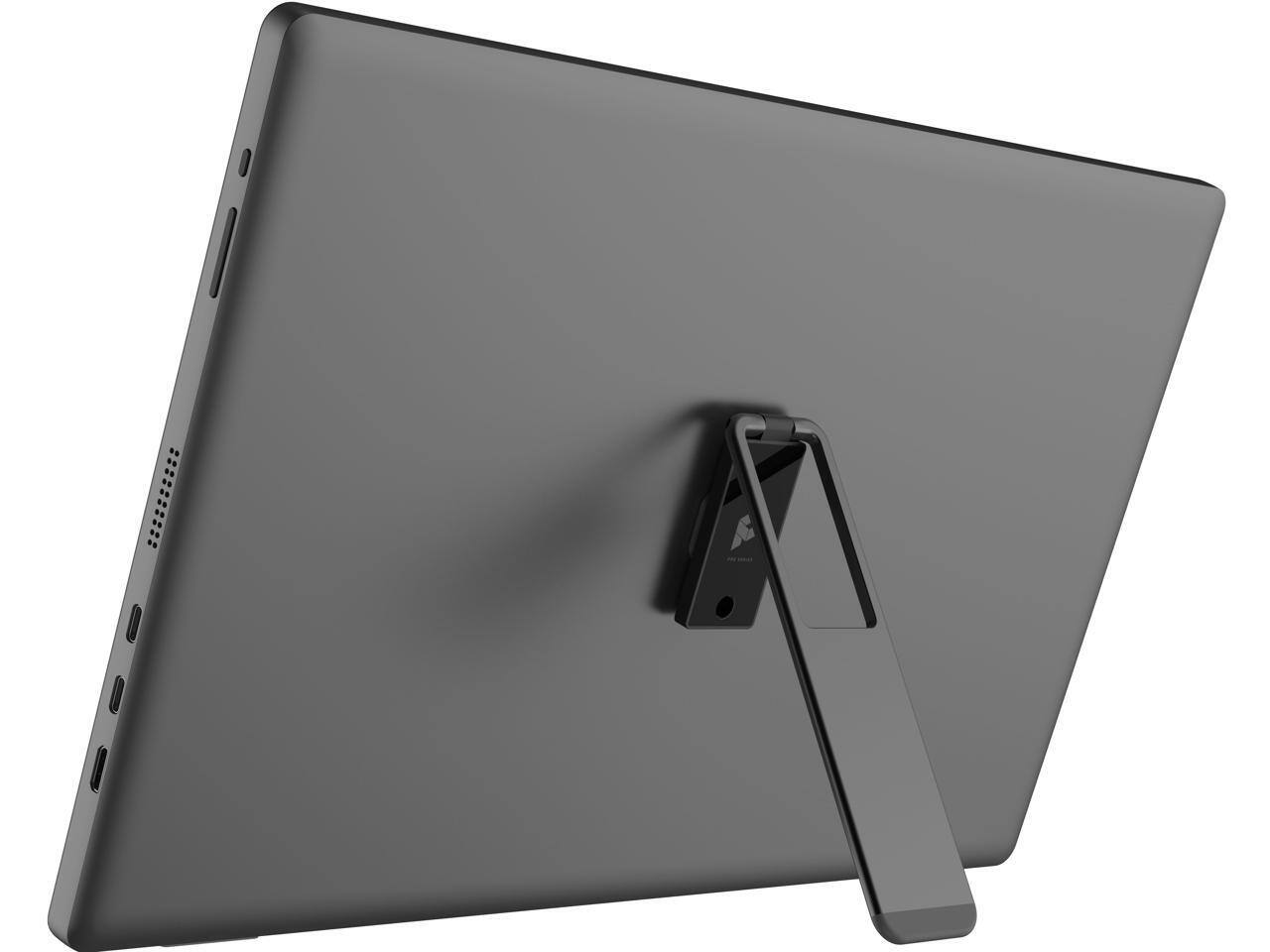 Back. MSI - 16" Full HD LED Monitor ProMP161E2U - Black, Silver.