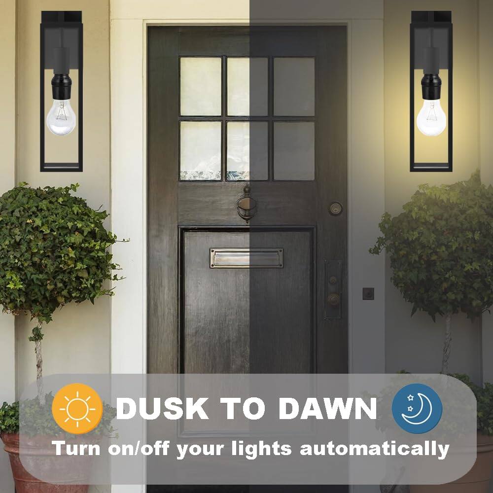 DUSK TO DAWN  
Turn on/off your lights automatically