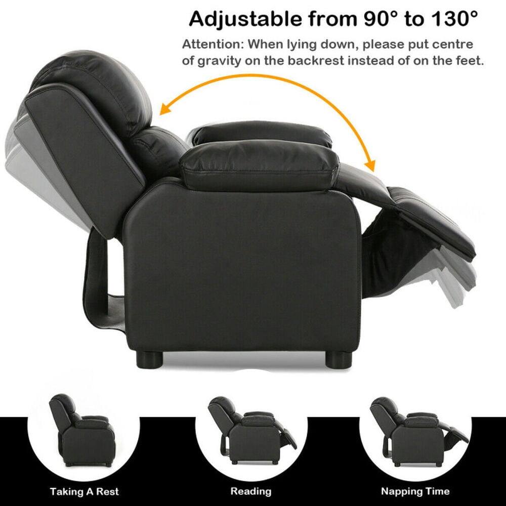 Adjustable from 90° to 130°

Attention: When lying down, please put centre of gravity on the backrest instead of on the feet.

Taking A Rest  
Reading  
Napping Time