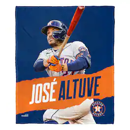Northwest - Jose Altuve Houston Astros 50" x 60" Silk Touch Throw Blanket - Multicolor
