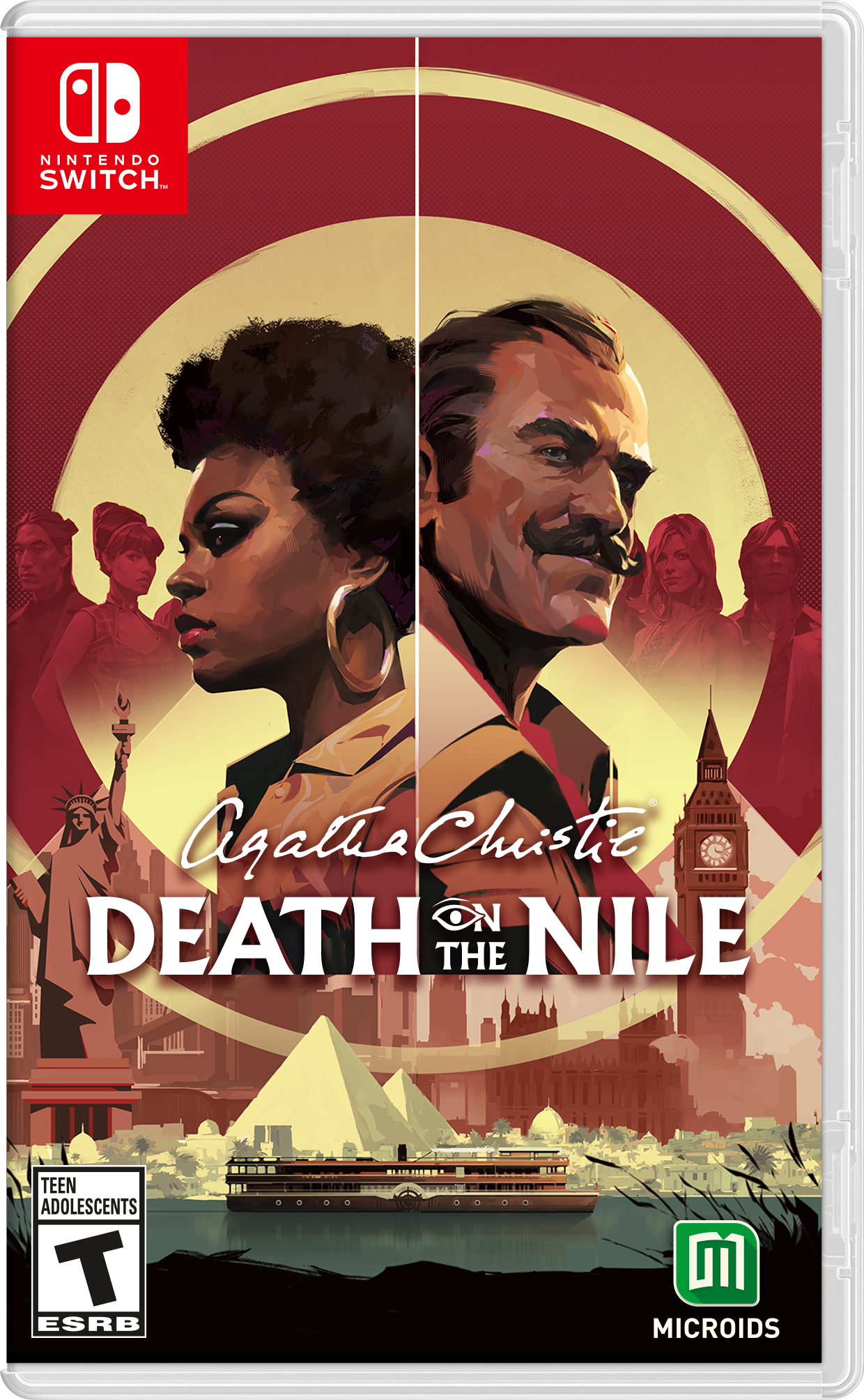 NINTENDO SWITCH, Agala Christie: Death on the Nile, TEEN ADOLESCENTS T ESRB, MICROIDS