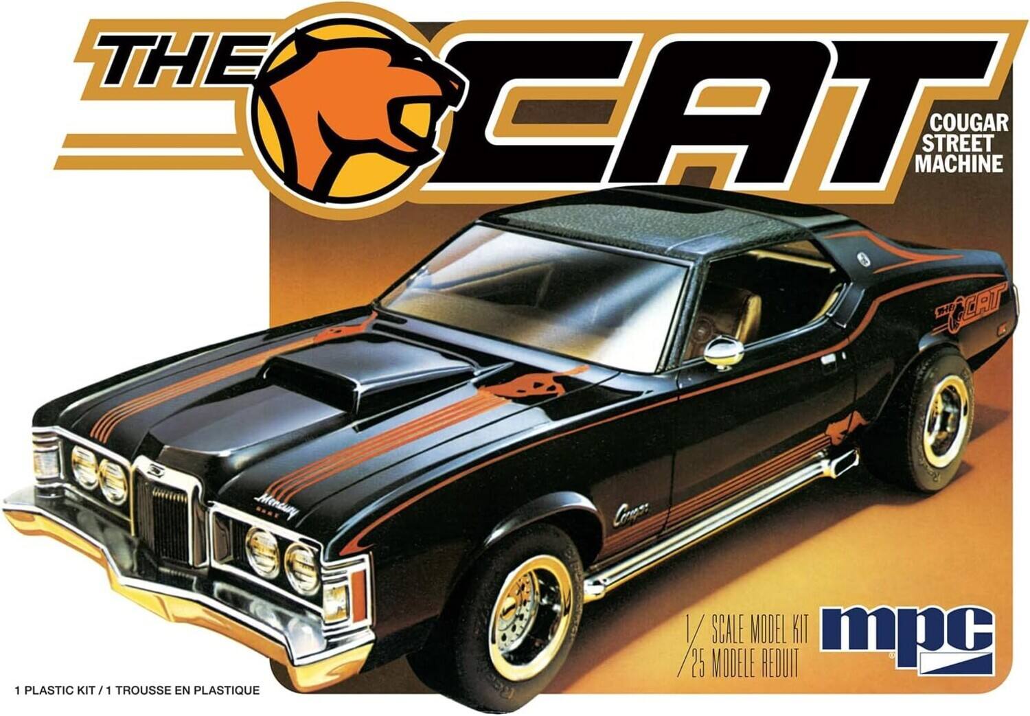 THE CAT STREET COUGAR 5 GEAT Century Com 1 PLASTIC KIT / 1 TROUSSE EN PLASTIQUE SCALE MODEL KIT / 25 MODELE REDUIT