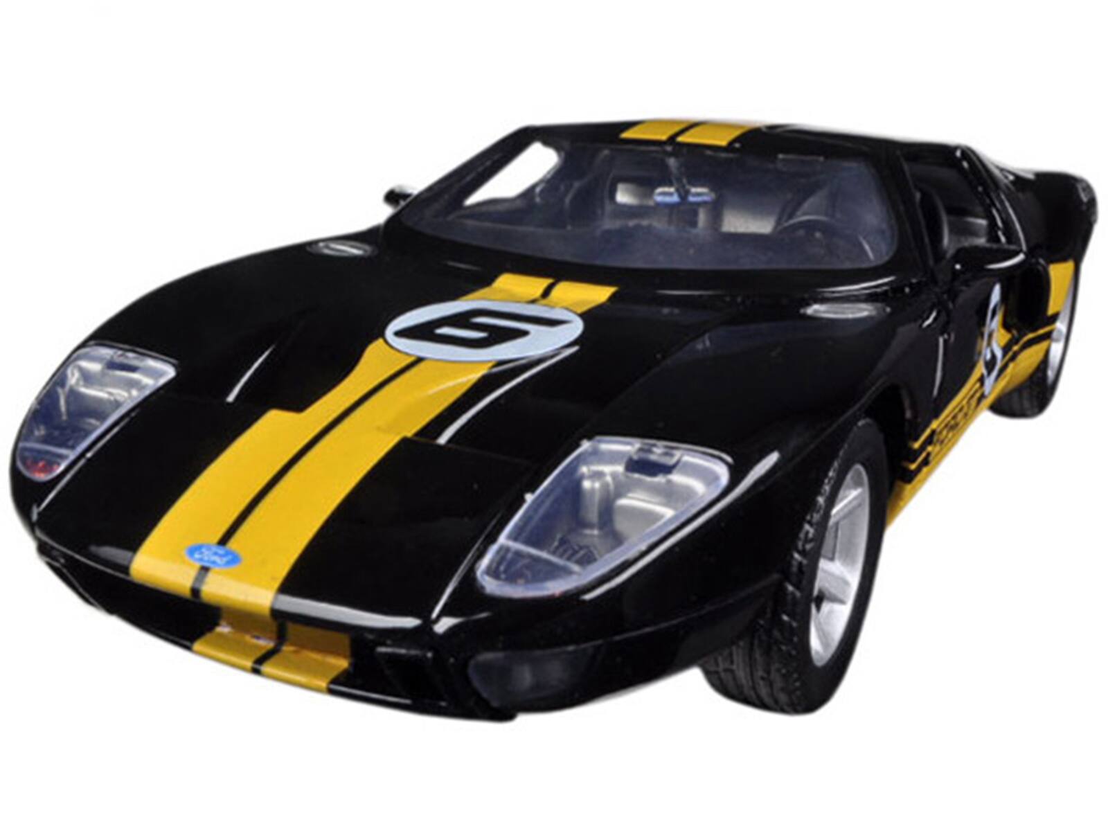 Alt View 1. Motormax - Ford GT #6 GT Racing 1/24 Diecast Car Model by Motormax.